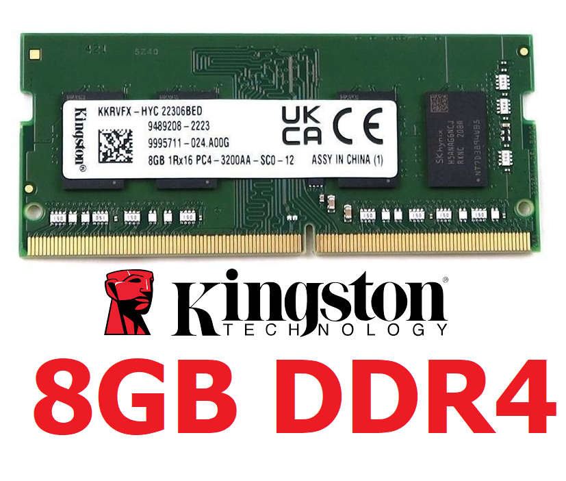 Kingston 8GB DDR4 RAM 3200 MHz Memory Module for Laptops
