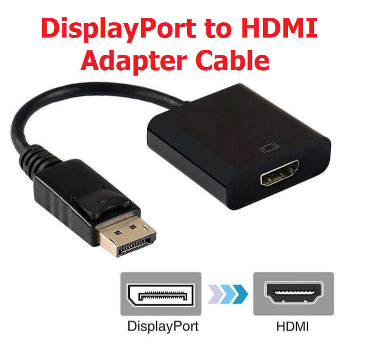 Display Port (DisplayPort) to HDMI Adapter Cable