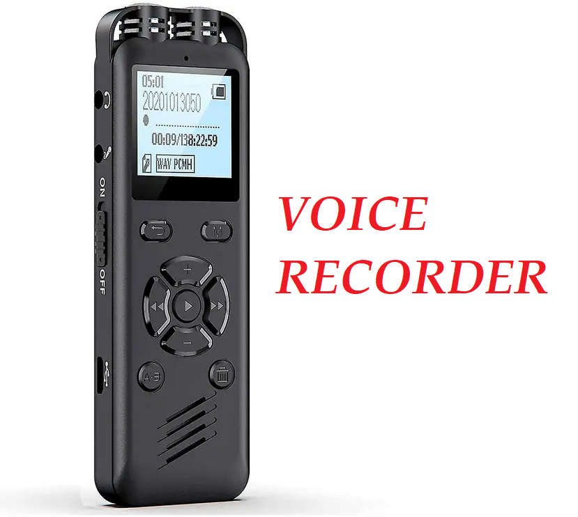 Digital Voice Recorder Portable Voice Activated Dictaphone