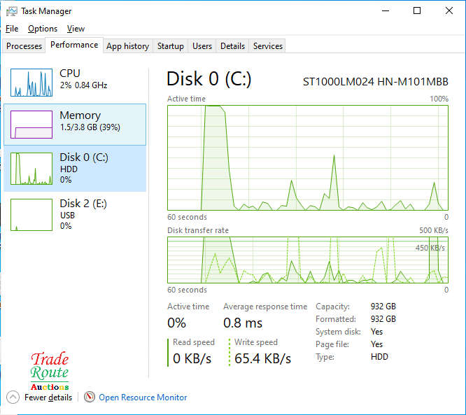 Lenovo G580 Laptop 20157 - 4GB RAM - 1TB HDD - Faulty Keyboard - Salvage Stock
