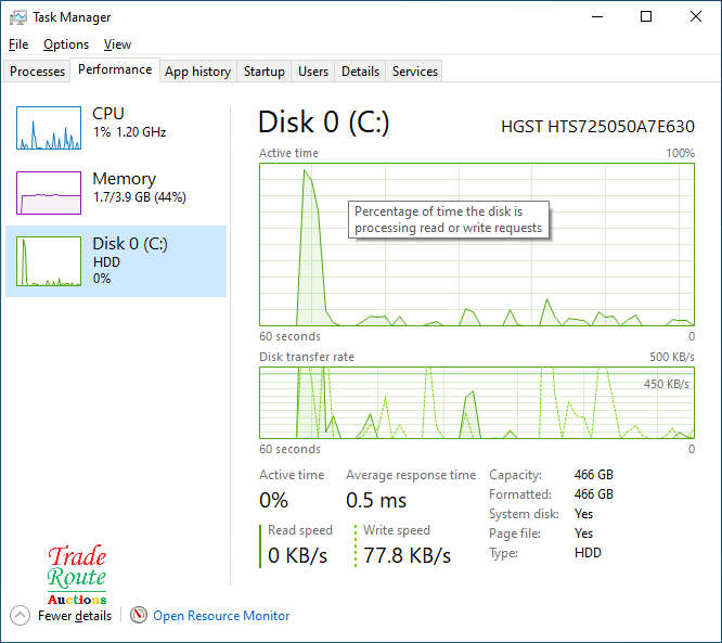 DELL LATITUDE E5430 LAPTOP | CORE i5 3230M 2.6GHz | 4GB RAM | 500GB HDD - Faulty Battery