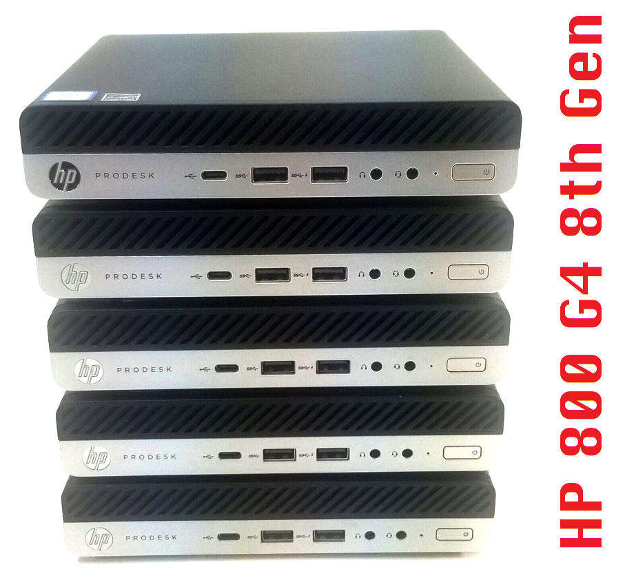 HP EliteDesk 800 G4 | 16GB RAM | 256GB SSD | Core i5 8500T 8th Gen Processor Mini PC