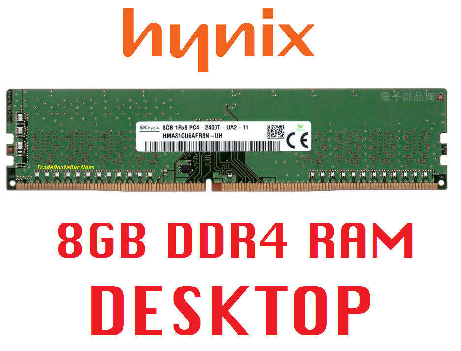 Hynix 8GB DDR4 RAM 2400MHz Desktop Memory HMA81GU6AFR8N