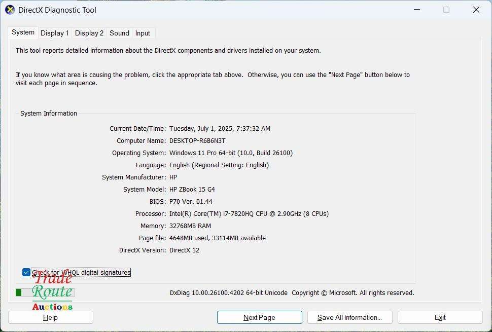 HP ZBook 15 G4 15.6" Laptop Intel i7 32GB RAM 512GB SSD NVIDIA Quadro M2200 4GB Graphics * MONSTER