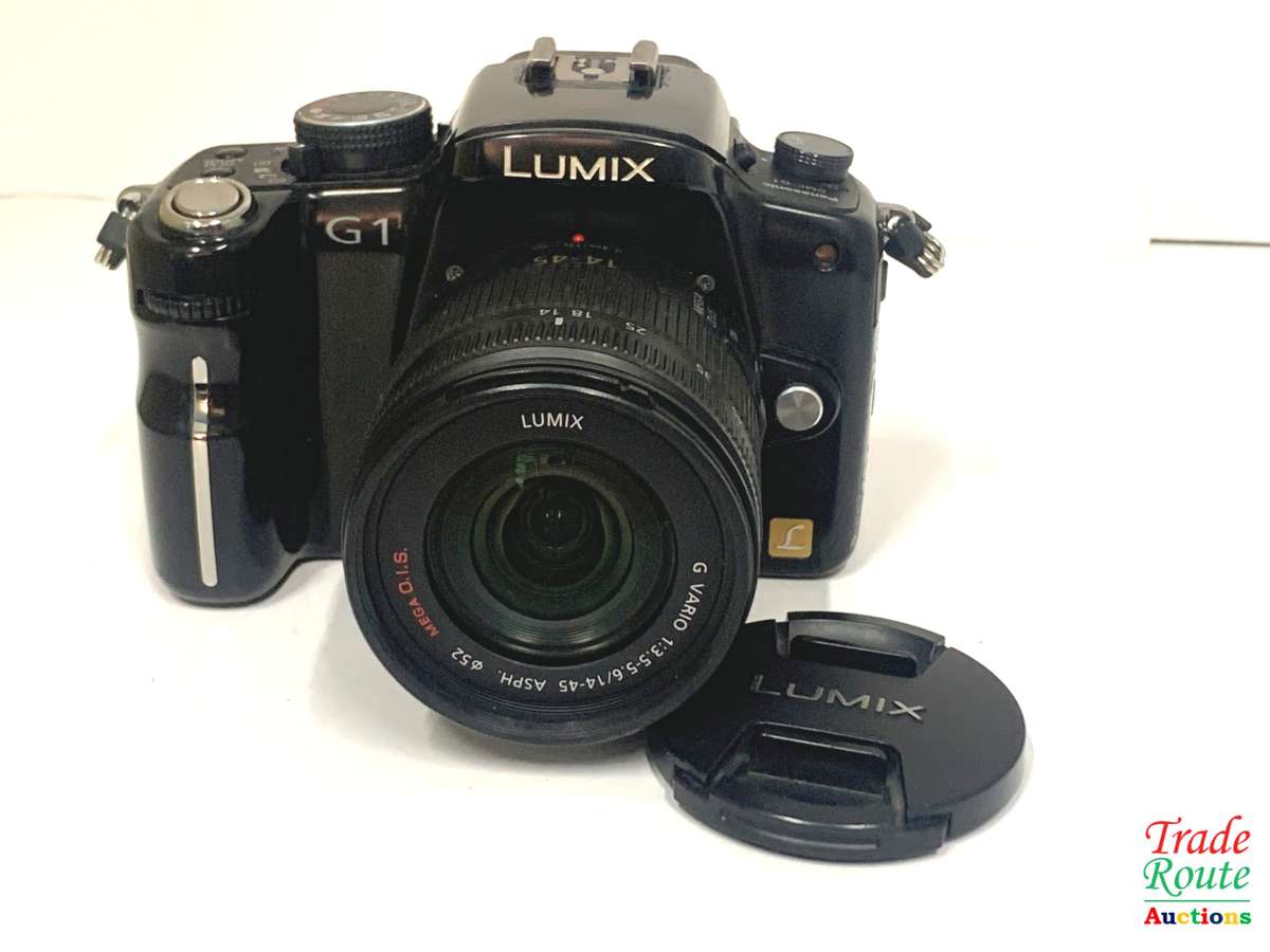 Panasonic Lumix DMC-G1 SLR-Style Digital Camera (Black) with 14-45mm Lens