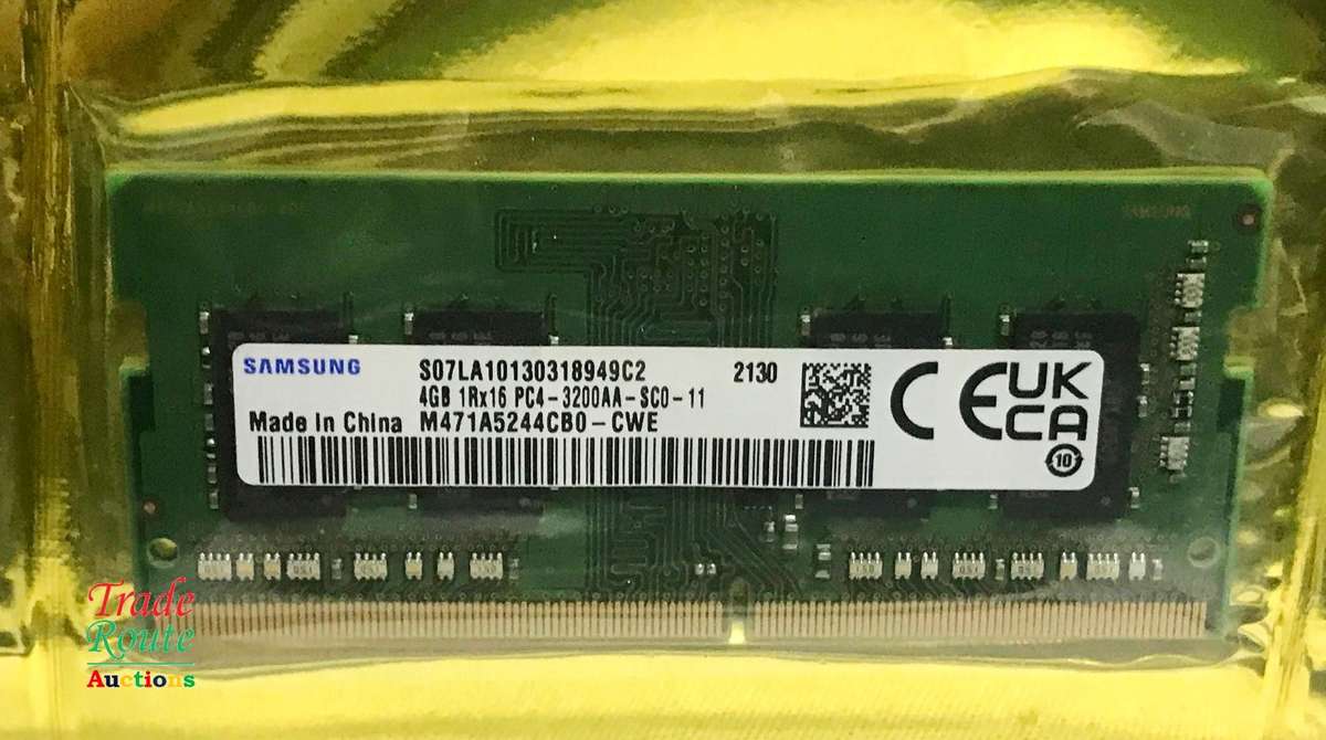 Samsung 4GB DDR4 3200Mhz RAM Memory for Laptops Mini PCs