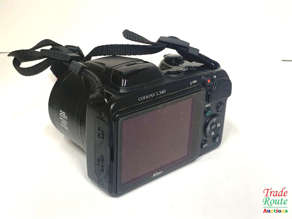Nikon Coolpix L340 20.2 MP Digital Camera (28x Optical Zoom, 3.0-Inch LCD )