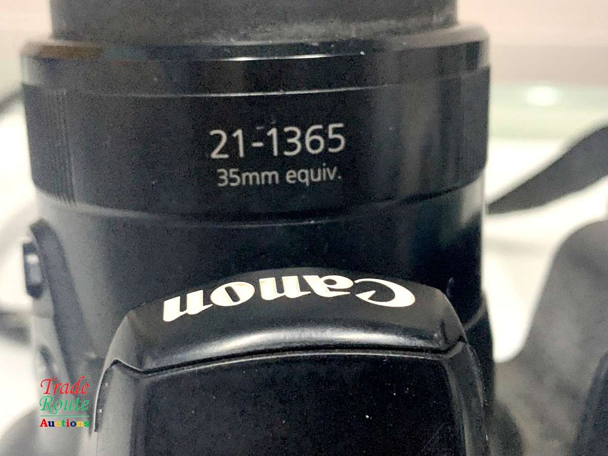 Canon PowerShot SX70 HS 4K 20.3MP 65x Optical Zoom Wi-Fi Digital Camera (Scratch on Lens)