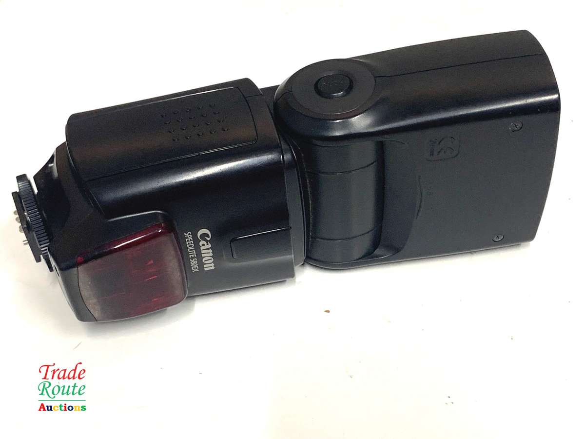 Canon Speedlite 580EX Flash for Canon EOS digital SLR cameras.