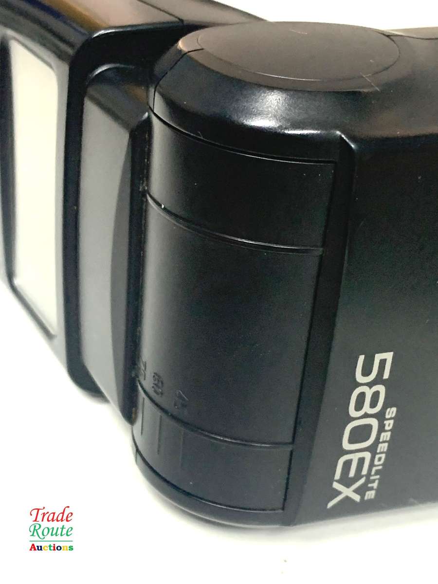 Canon Speedlite 580EX Flash for Canon EOS digital SLR cameras.