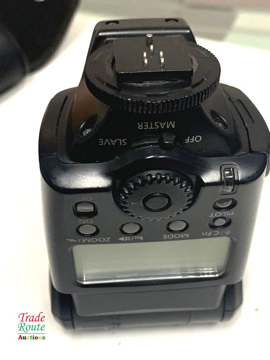 Canon Speedlite 580EX Flash for Canon EOS digital SLR cameras.