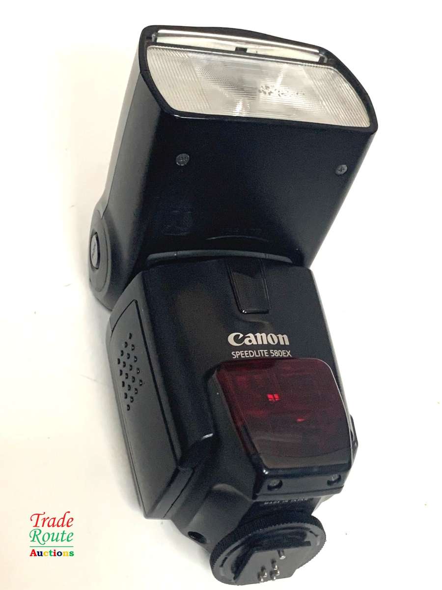 Canon Speedlite 580EX Flash for Canon EOS digital SLR cameras.