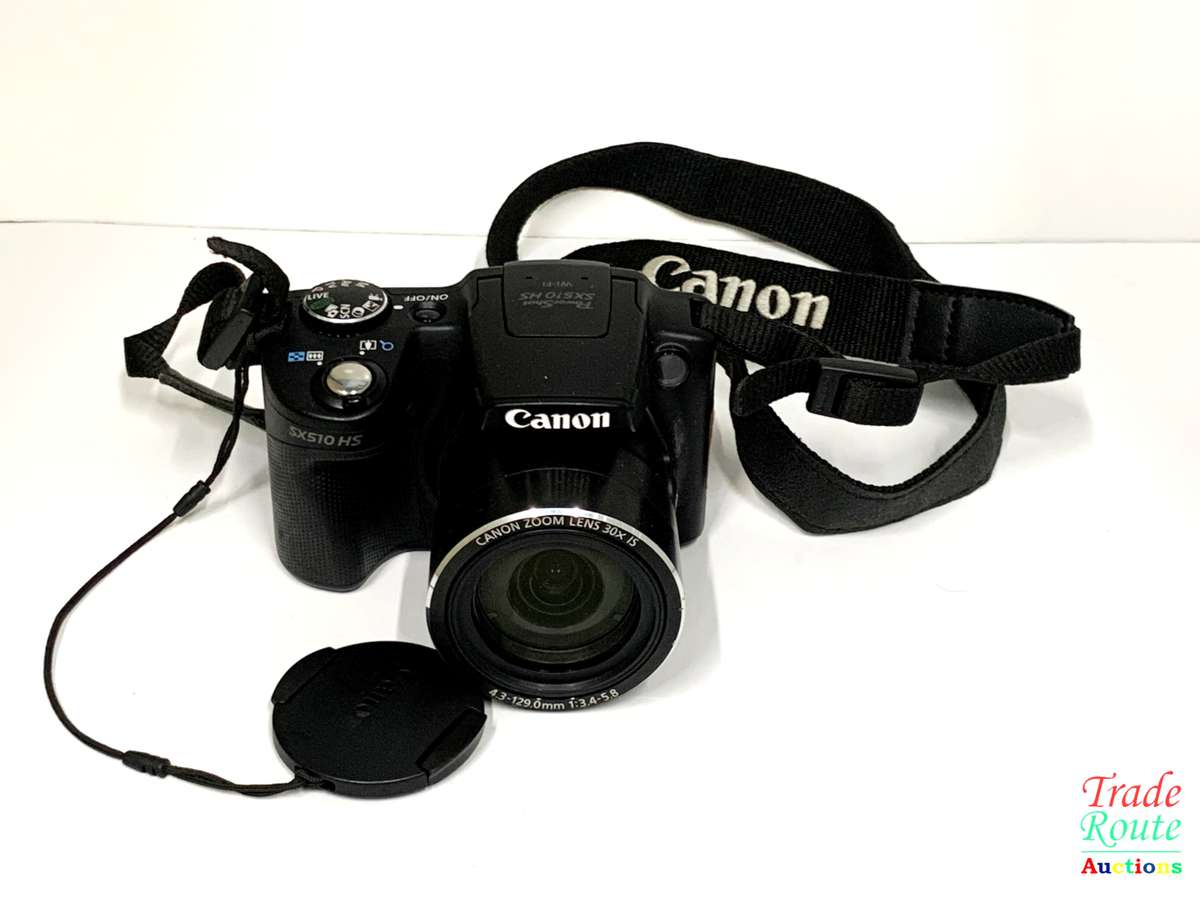 Canon PowerShot SX510 HS 12.1 MP Digital Camera |  30x Optical Zoom & 1080p Full-HD Video