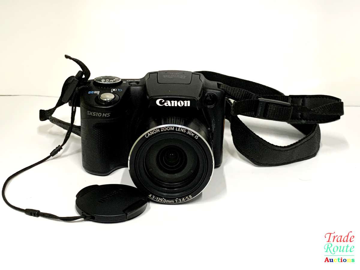 Canon PowerShot SX510 HS 12.1 MP Digital Camera |  30x Optical Zoom & 1080p Full-HD Video
