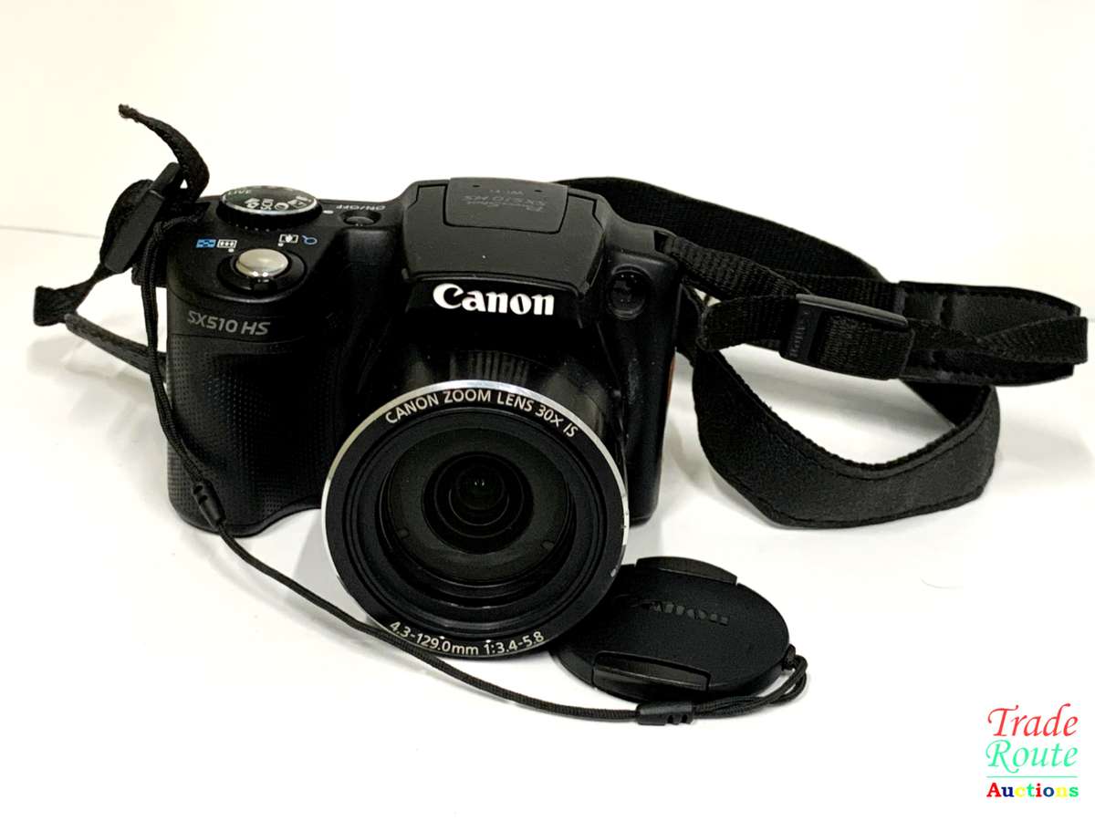 Canon PowerShot SX510 HS 12.1 MP Digital Camera |  30x Optical Zoom & 1080p Full-HD Video