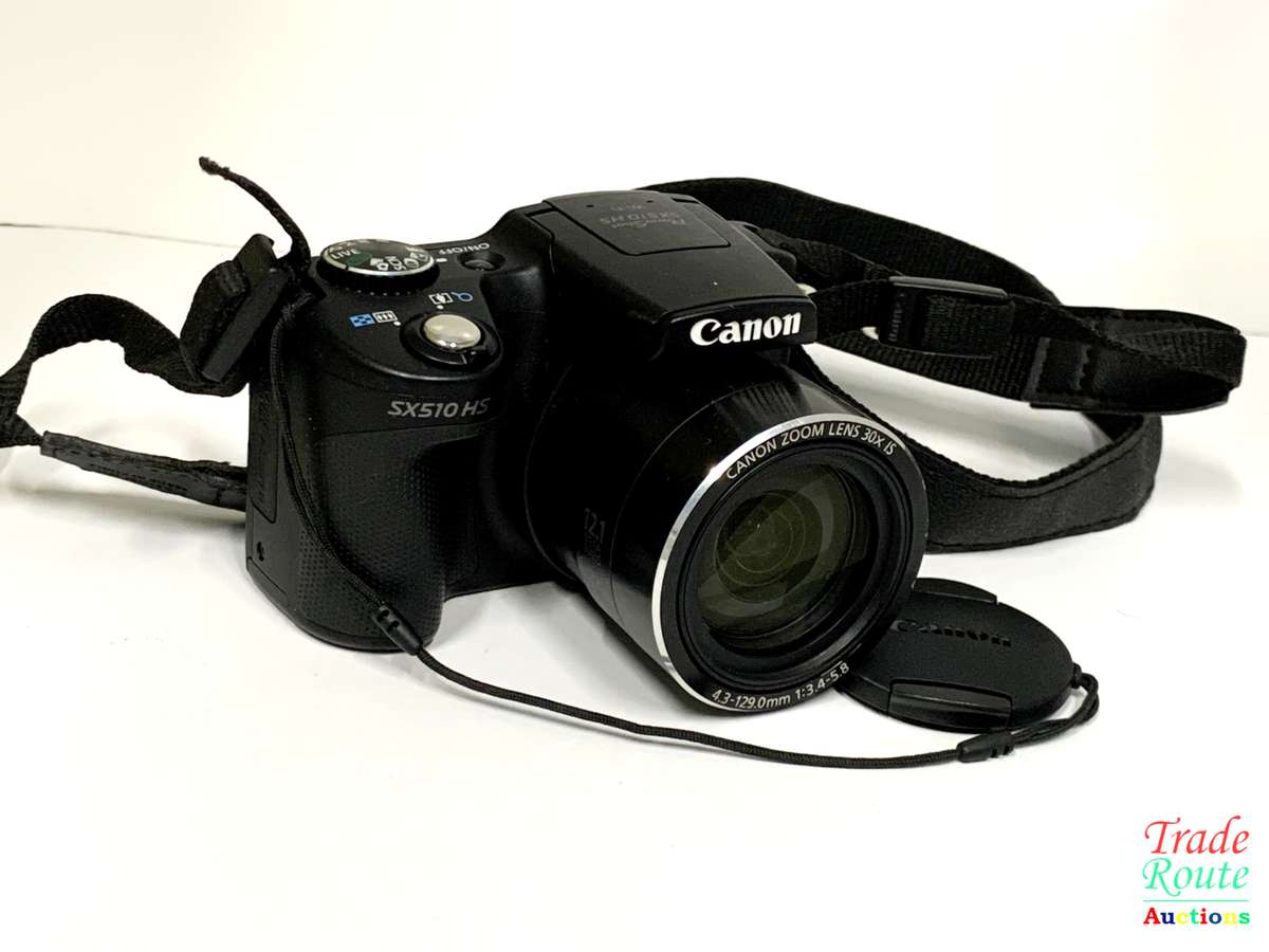 Canon PowerShot SX510 HS 12.1 MP Digital Camera |  30x Optical Zoom & 1080p Full-HD Video