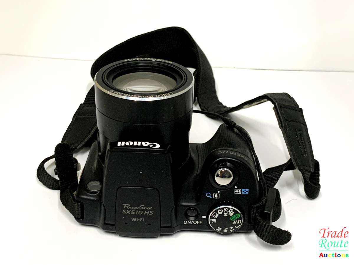 Canon PowerShot SX510 HS 12.1 MP Digital Camera |  30x Optical Zoom & 1080p Full-HD Video