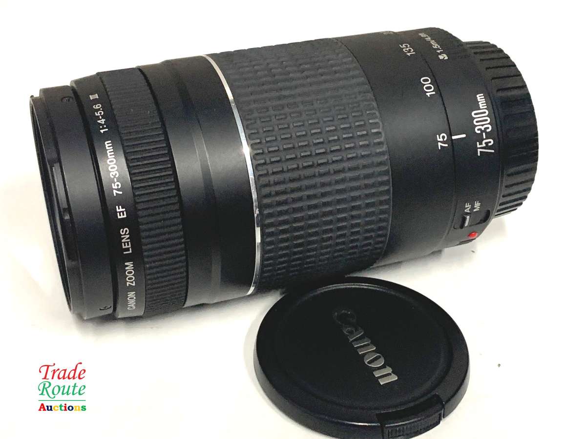 Canon EF 75-300mm 4-5.6 Mark iii Telephoto Zoom Lens for 600D, 650D, 700D, 750D 1200D 1300D Etc