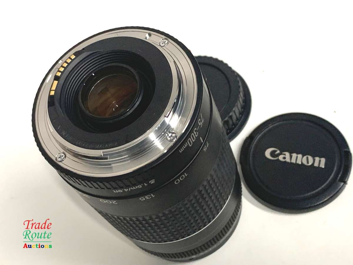 Canon EF 75-300mm 4-5.6 Mark iii Telephoto Zoom Lens for 600D, 650D, 700D, 750D 1200D 1300D Etc