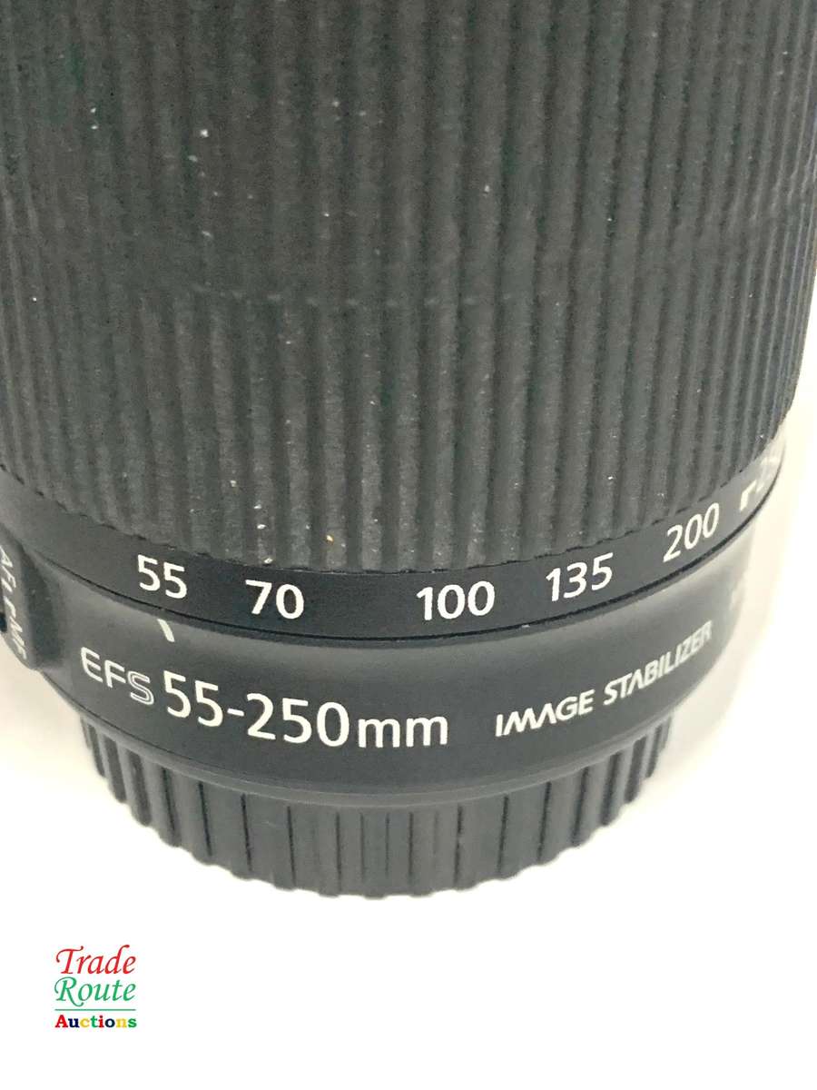 Canon EF-S 55-250m IS (Image Stabilizer) STM  Lens for Canon DSLR Cameras