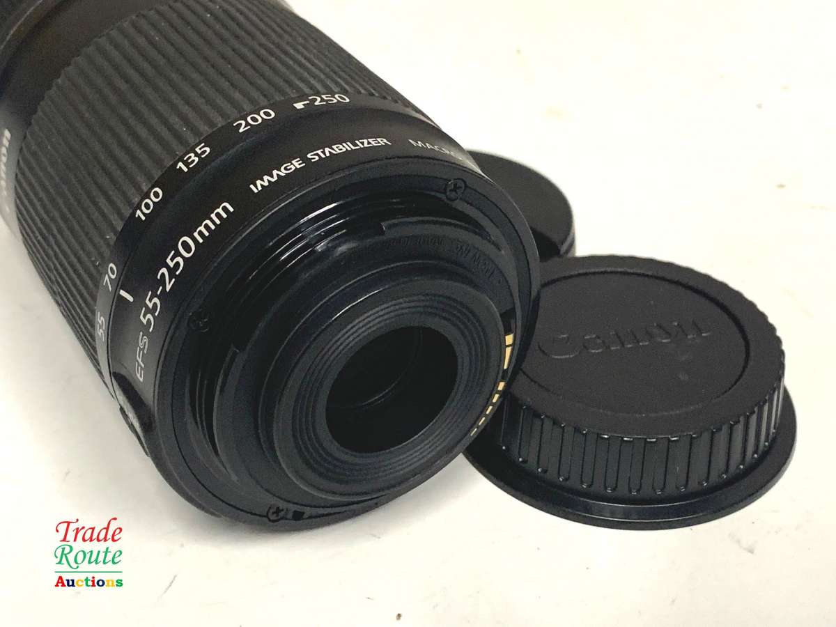 Canon EF-S 55-250m IS (Image Stabilizer) STM  Lens for Canon DSLR Cameras