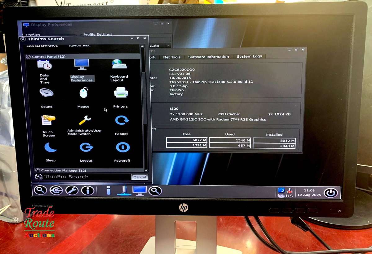 HP EliteDisplay E232 23-inch ull HD Widescreen Monitor (VGA+HDMI+DP)