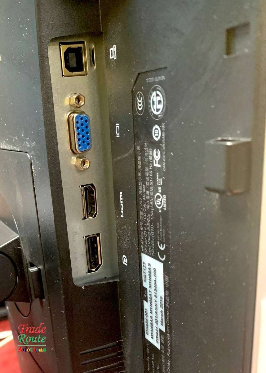 HP EliteDisplay E232 23-inch ull HD Widescreen Monitor (VGA+HDMI+DP)