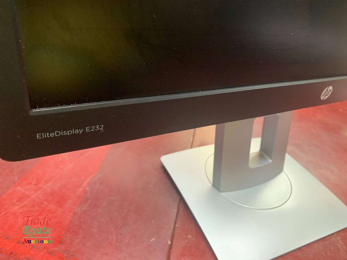 HP EliteDisplay E232 23-inch ull HD Widescreen Monitor (VGA+HDMI+DP)