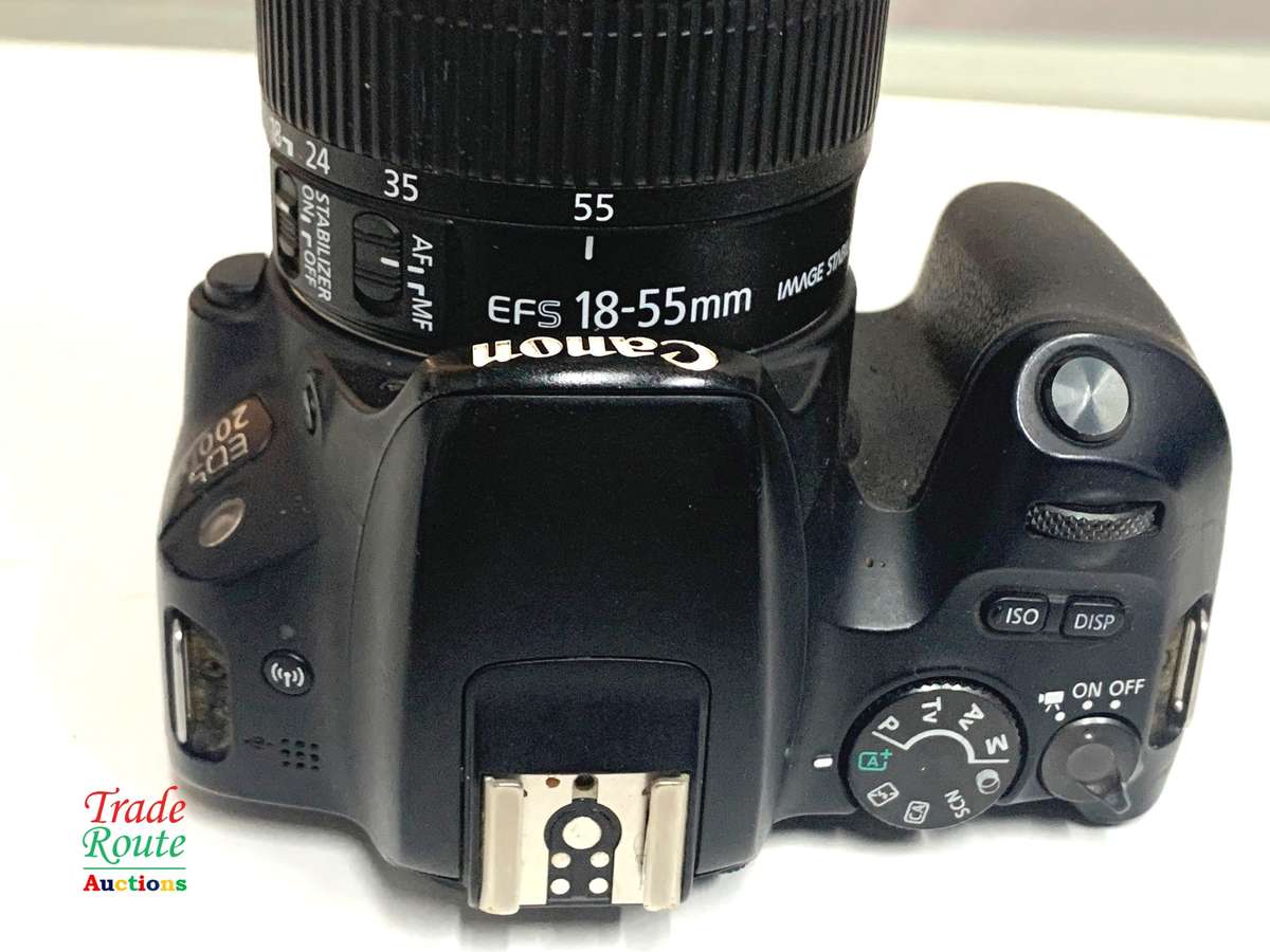 Canon EOS 200D DSLR Camera with Canon 18-55 STM Lens kit - 24.2MP - DIGIC 7