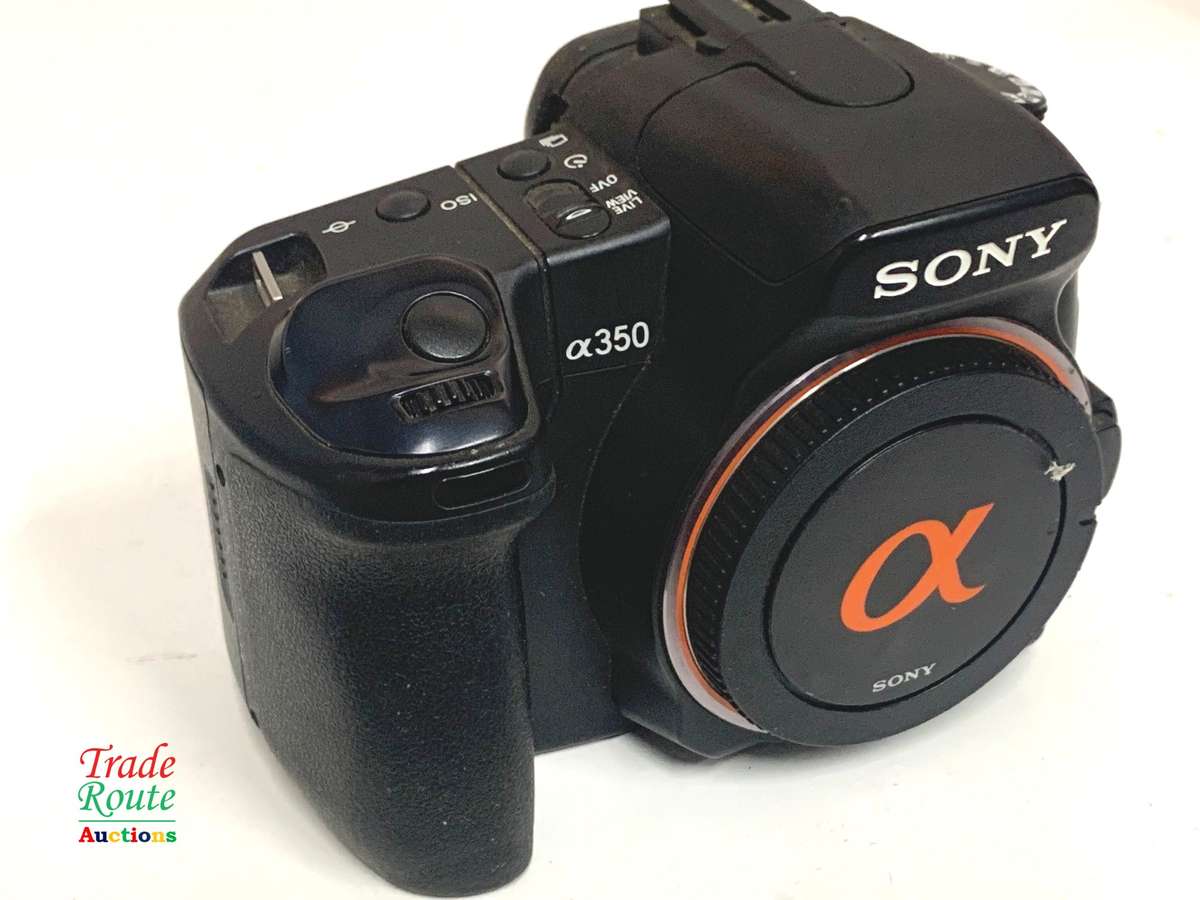 SONY ALPHA A350 DIGITAL CAMERA 14.2 MP BODY ONLY