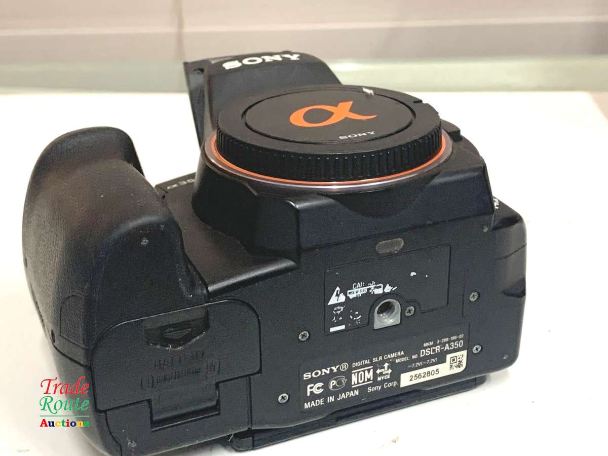 SONY ALPHA A350 DIGITAL CAMERA 14.2 MP BODY ONLY