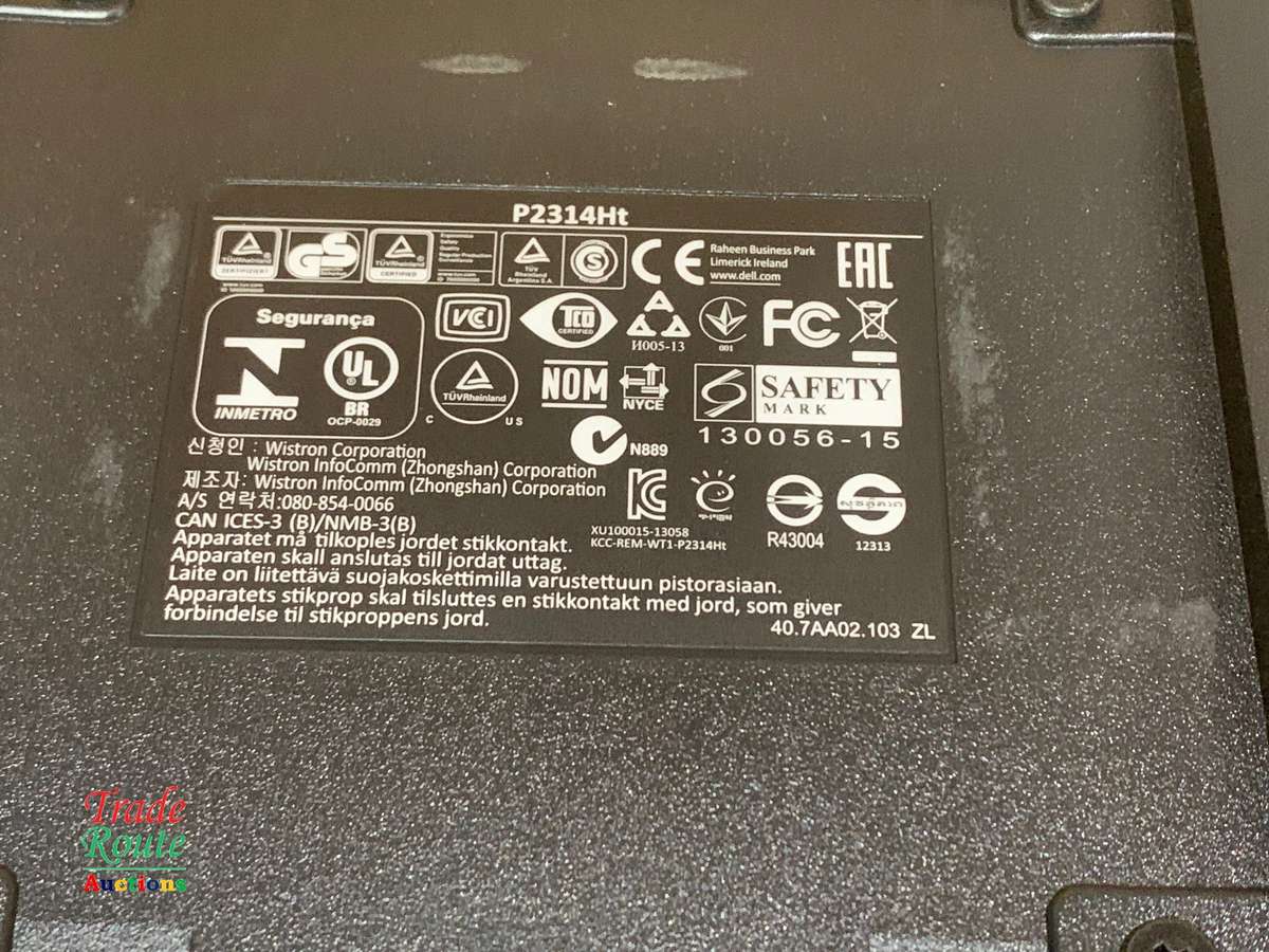 Dell 23-inch Widescreen FHD LCD Monitor - Dell P2314HT Full HD Computer Monitor