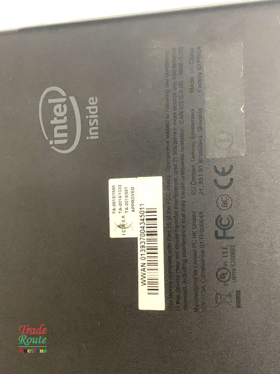 Lenovo Thinkpad 10 Tablet PC Windows 10 Pro (Intel Quad Core, 4GB RAM, 128GB SSD 10.1 inch 1920x1200