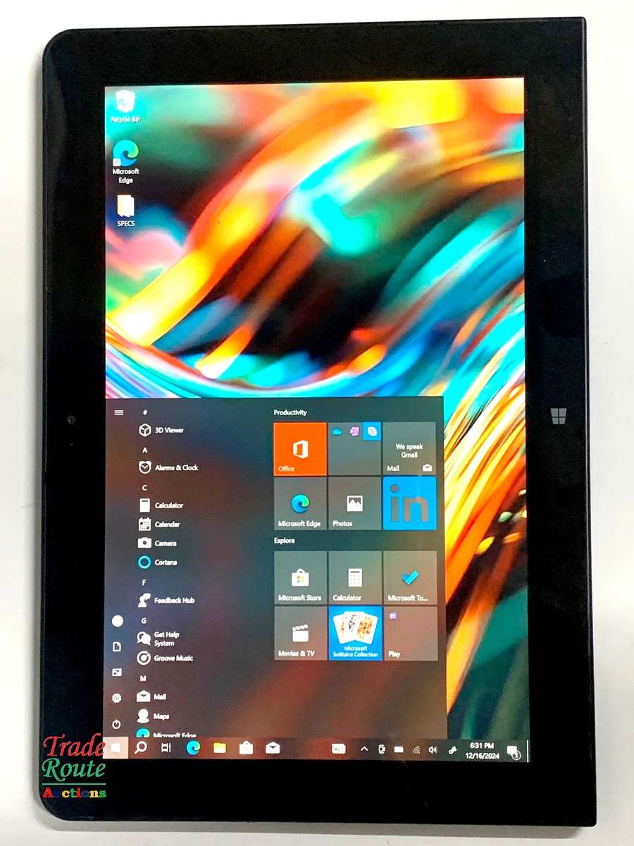Lenovo Thinkpad 10 Tablet PC Windows 10 Pro (Intel Quad Core, 4GB RAM, 128GB SSD 10.1 inch 1920x1200