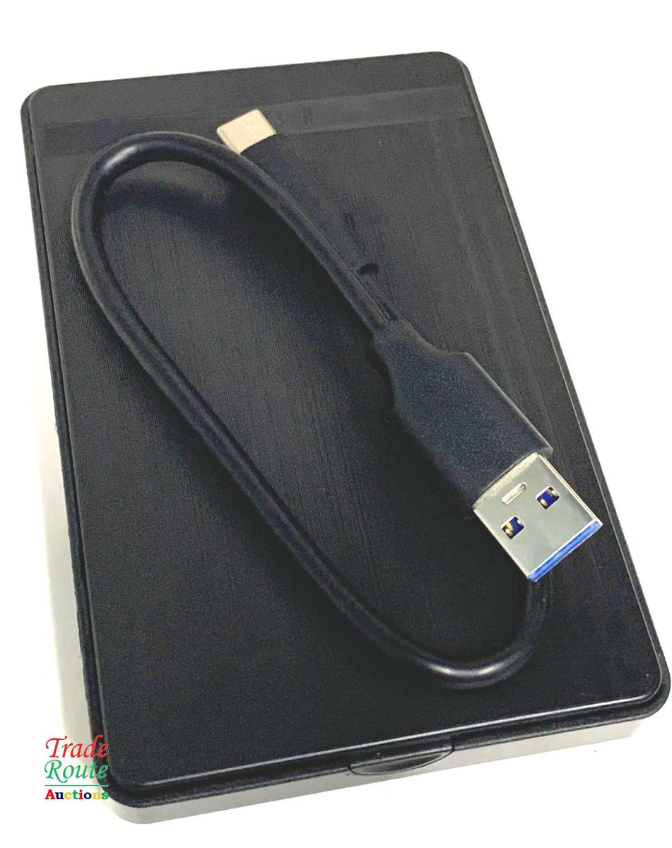 1 TB Seagate HDD with USB-C 3.1 External Case (1000 GB)