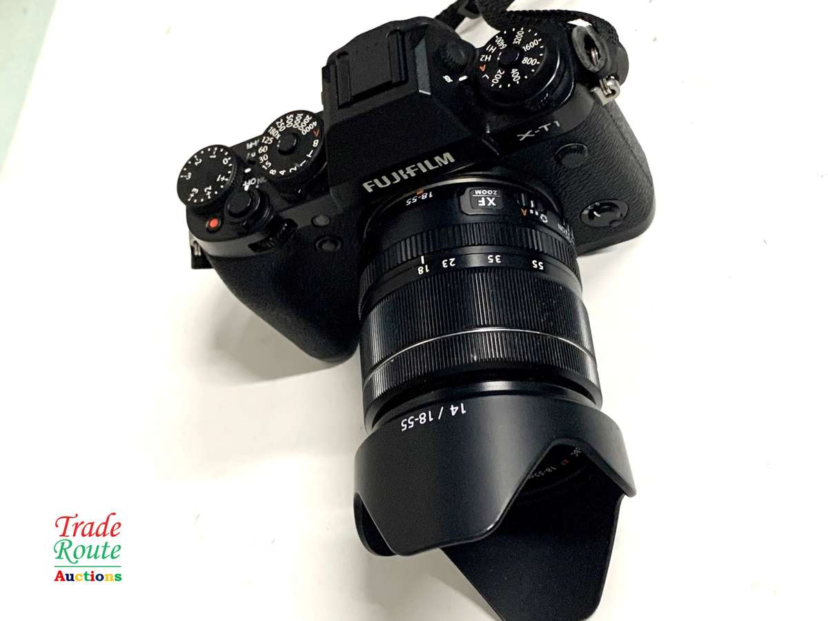 FUJIFILM X-T1 Mirrorless Digital Camera with 18-55mm Lens  Kit