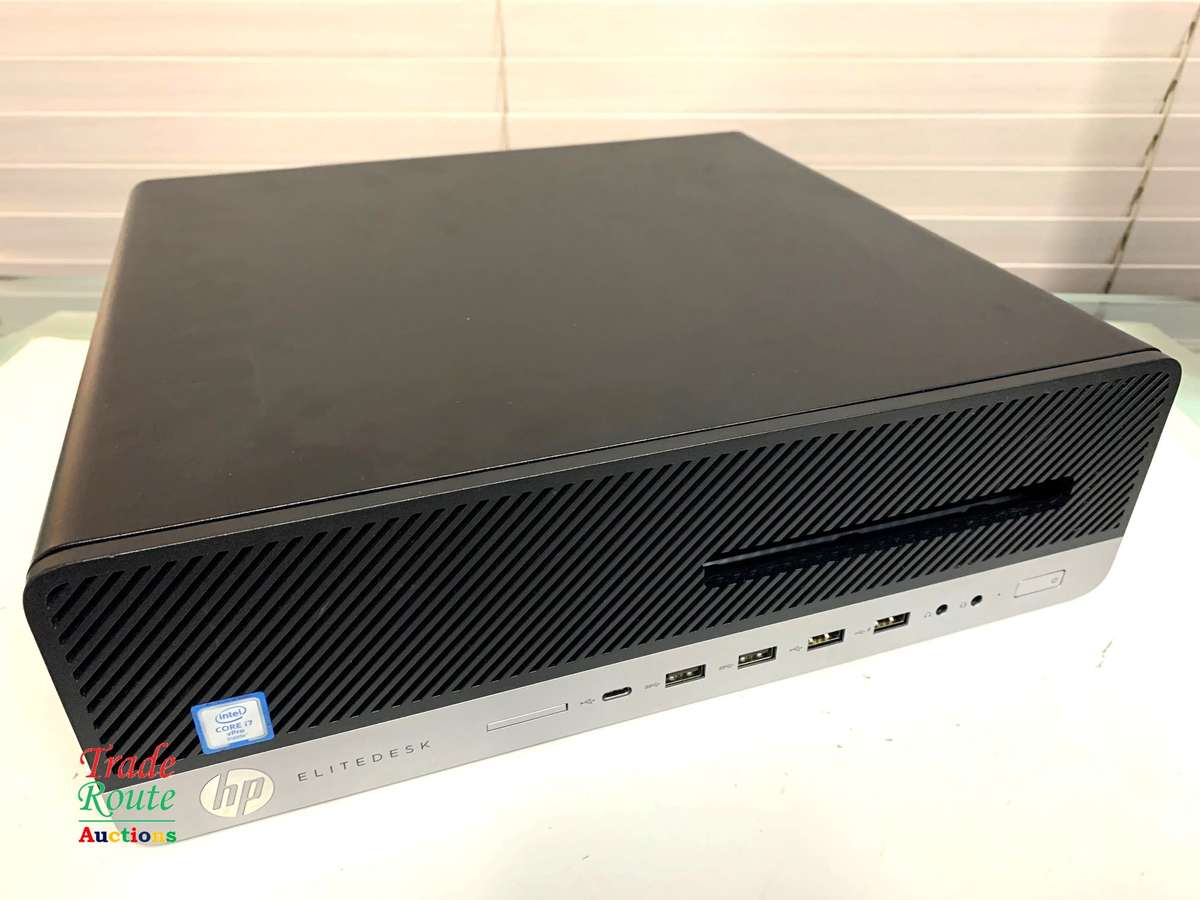 HP EliteDesk 800 G3 SFF Desktop Computer Core i7 3.4Ghz 8GB RAM 256GB SSD