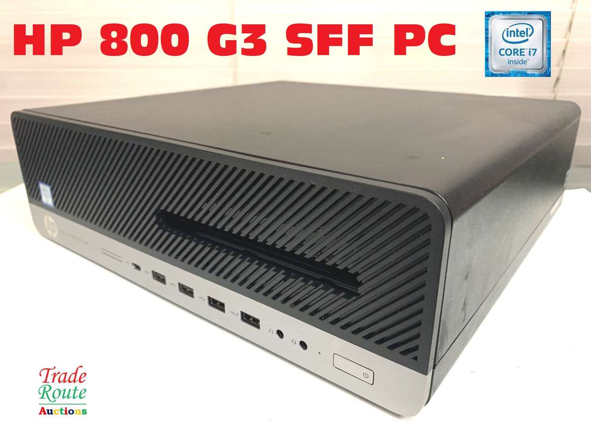 HP EliteDesk 800 G3 SFF Desktop Computer Core i7 3.4Ghz 8GB RAM 256GB SSD