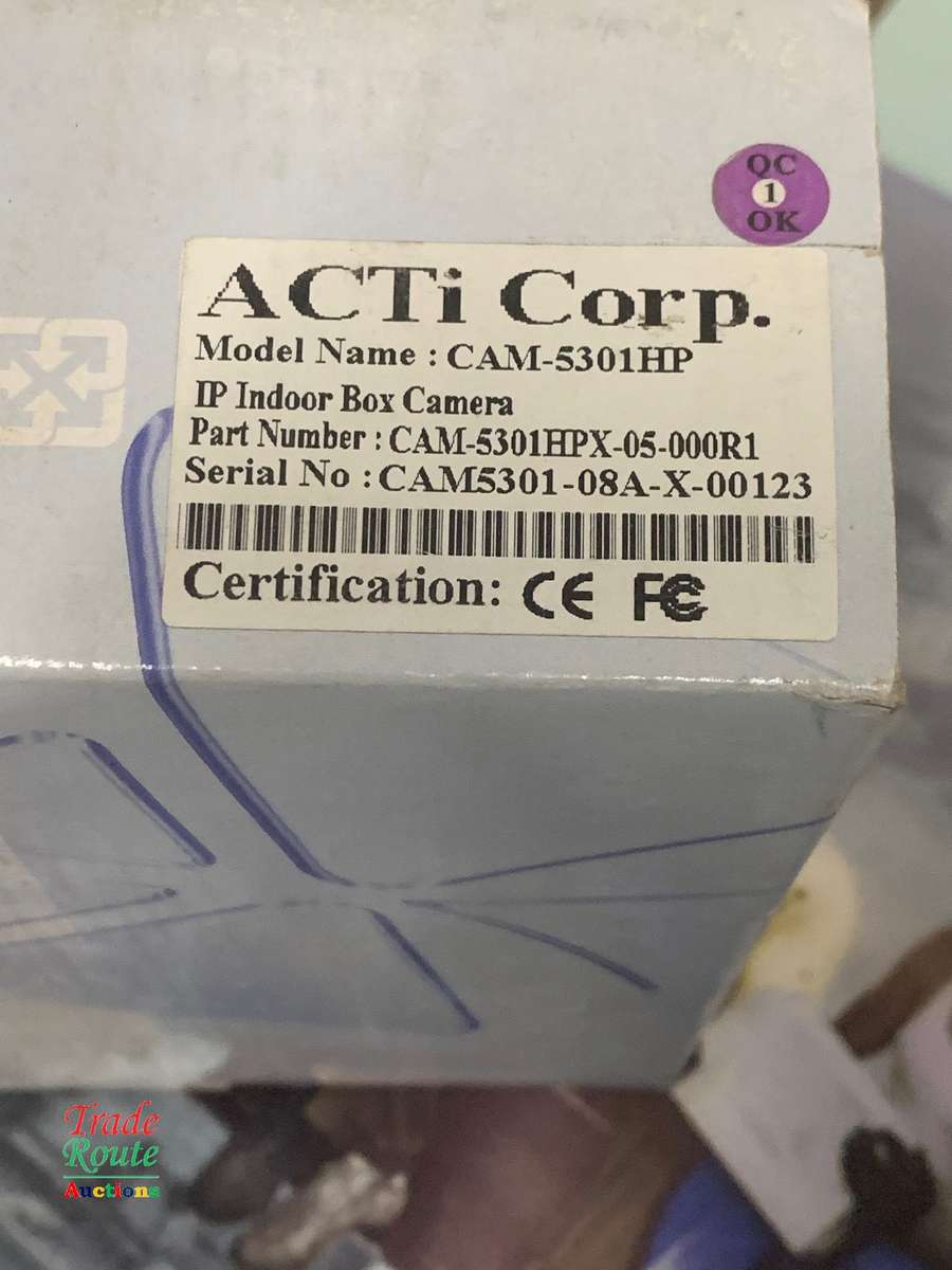 ACTi CAM-5301HP MPEG-4 Real-Time Network Streaming IP Camera