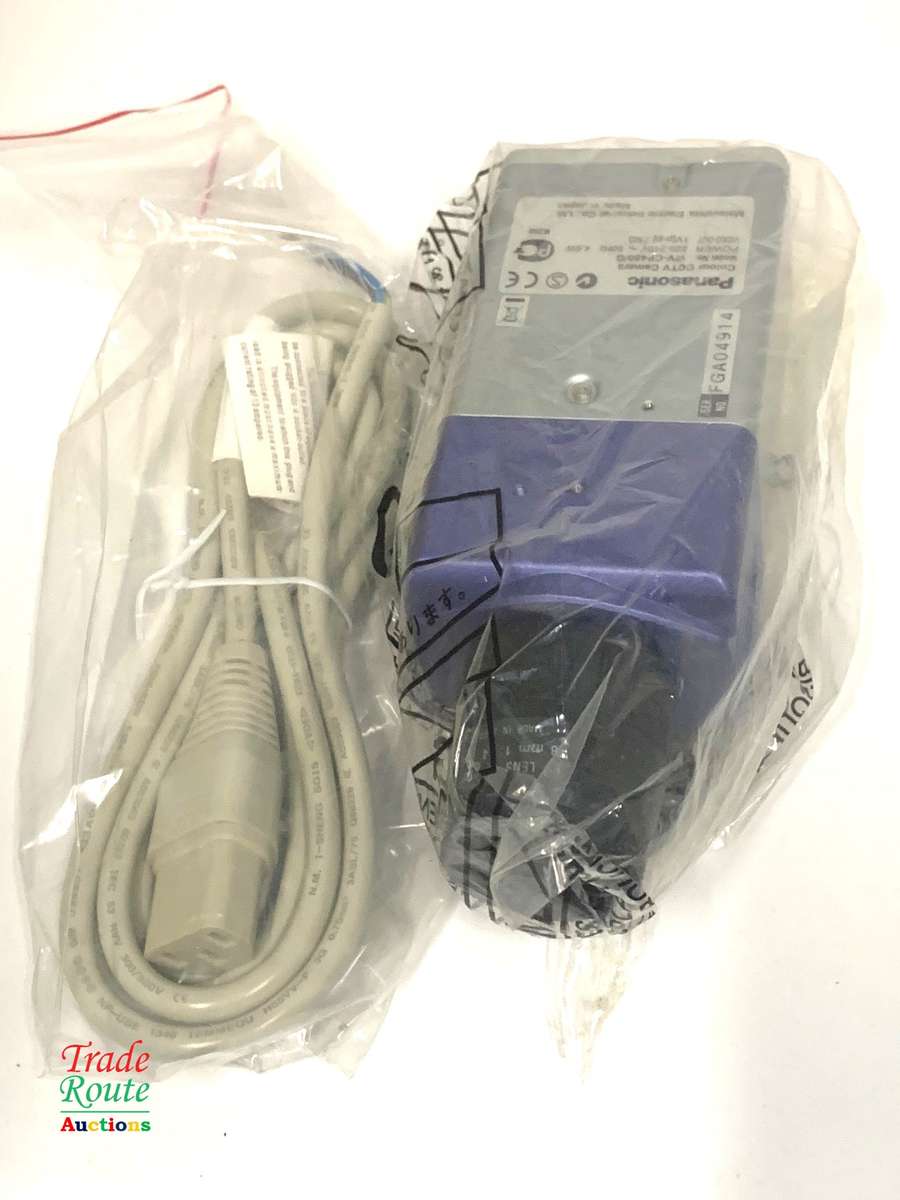 Panasonic WV-CP480 1/3" CCD Color Surveillance CCTV camera with Tamron Lens