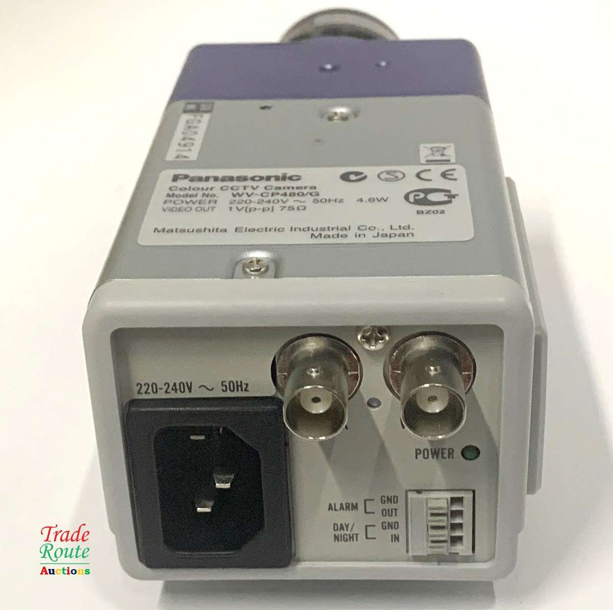Panasonic WV-CP480 1/3" CCD Color Surveillance CCTV camera with Tamron Lens