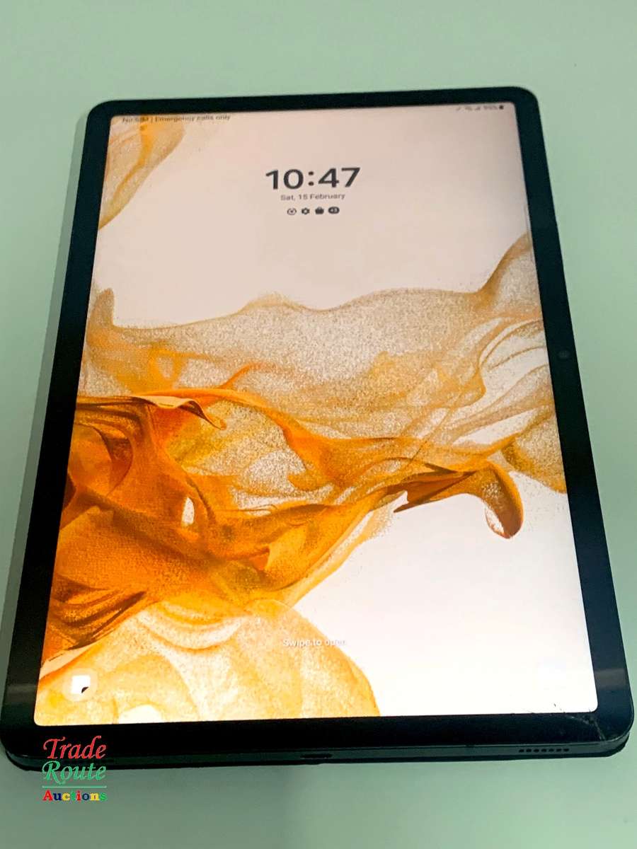 Galaxy Tab S8 SM-X706B 256GB 11-inch 5G Tablet - Outer glass cracked corner