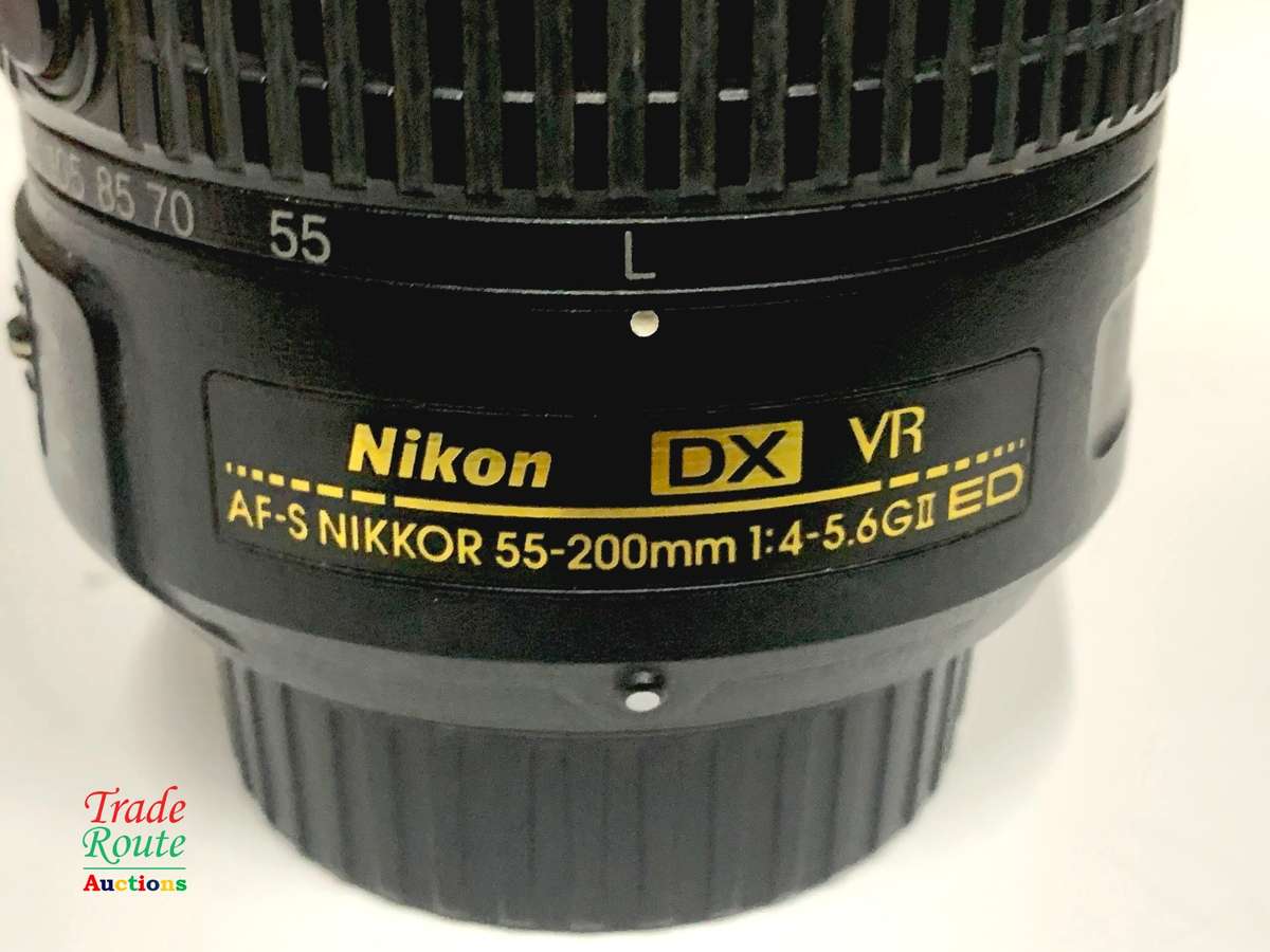 Nikon AF-S 55-200mm VR II LENS For Nikon DSLR Cameras