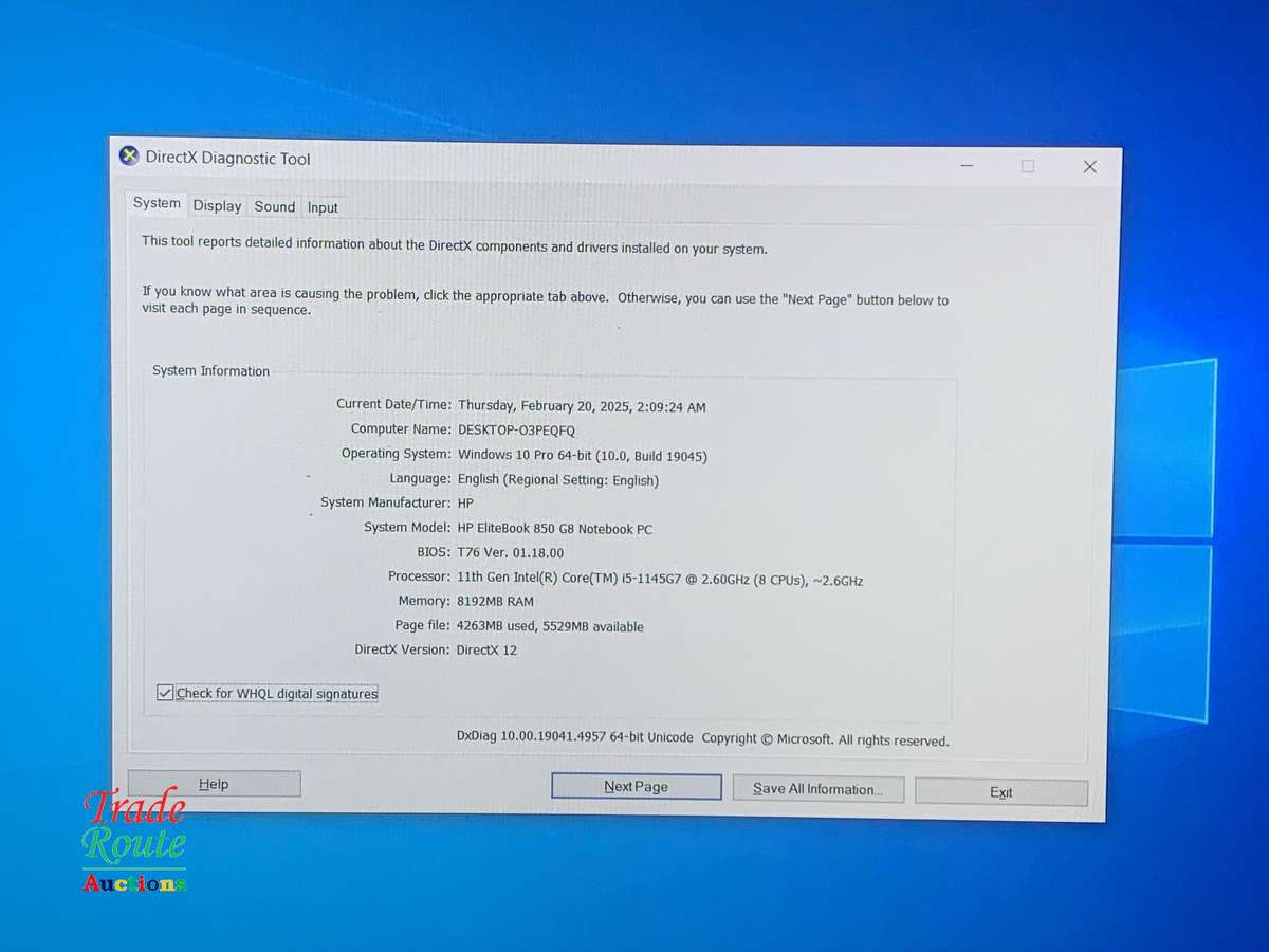 HP EliteBook 850 G8 LAPTOP * UHD SUPER FAST * CORE i5 1145G7 11th Gen * 8GB RAM * 256GB SSD