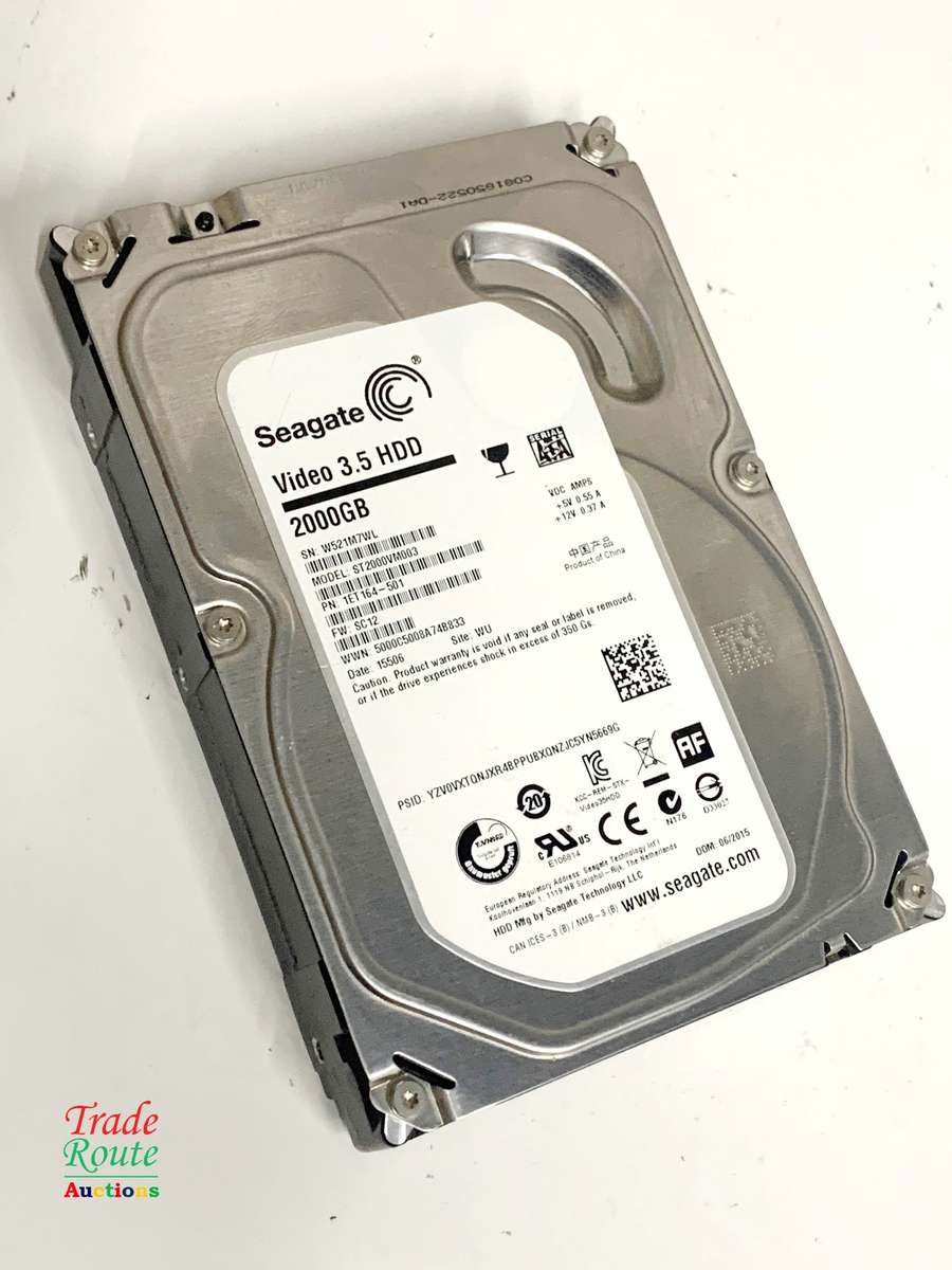 Seagate 2TB HDD - 2000GB Hard Disk Drive [ For Desktop DVR NVR etc ]