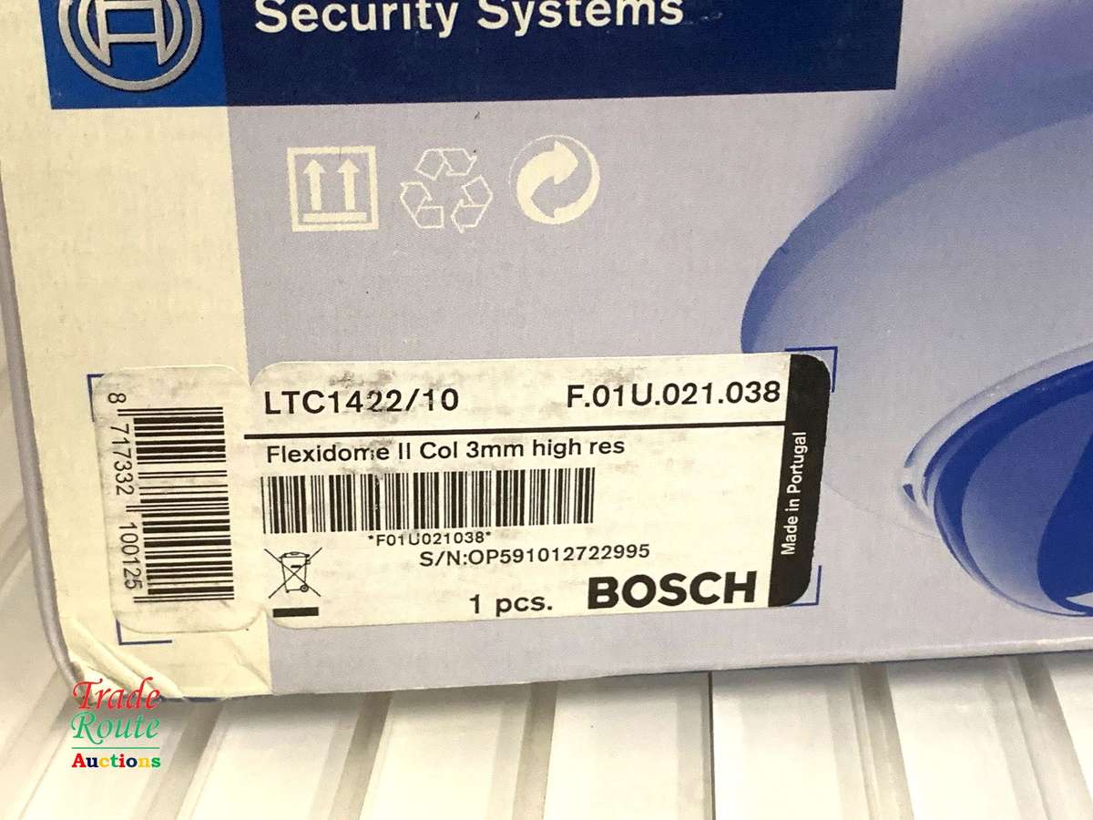 Bosch LTC1422/10 FlexiDome ii 3mm High Resolution fixed dome camera