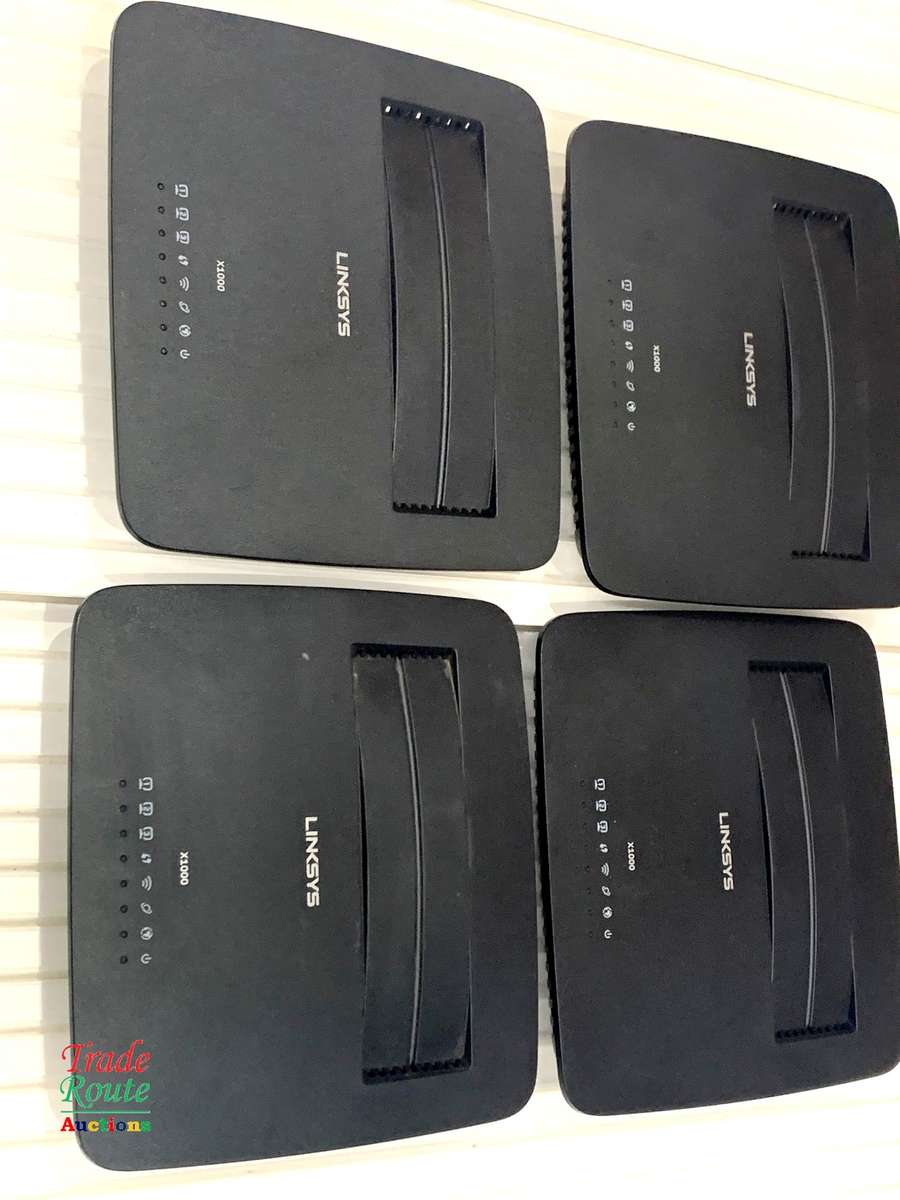 Linksys X1000 N300 Wireless Router x 4 - Just the routers