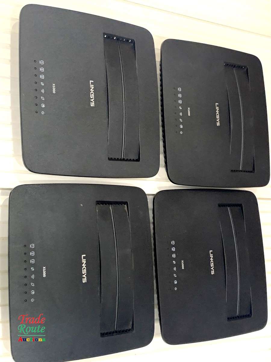 Linksys X1000 N300 Wireless Router x 4 - Just the routers