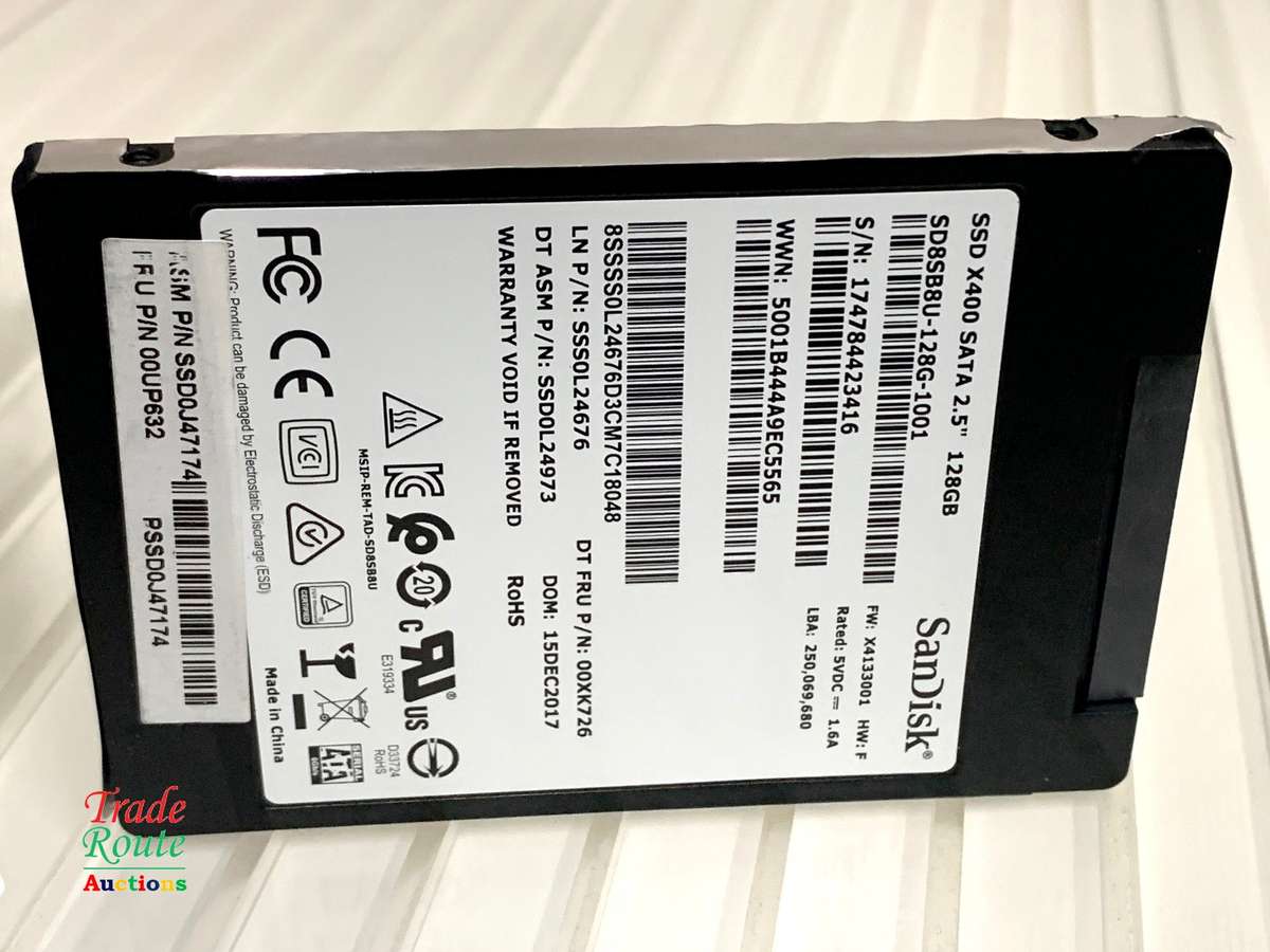 Sandisk 128GB SSD 2.5 Inch X400