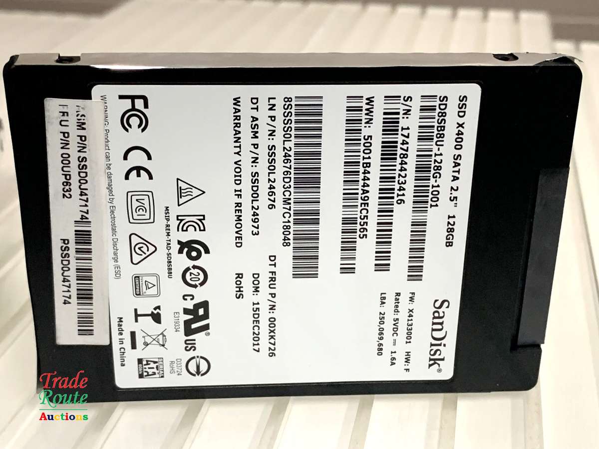 Sandisk 128GB SSD 2.5 Inch X400